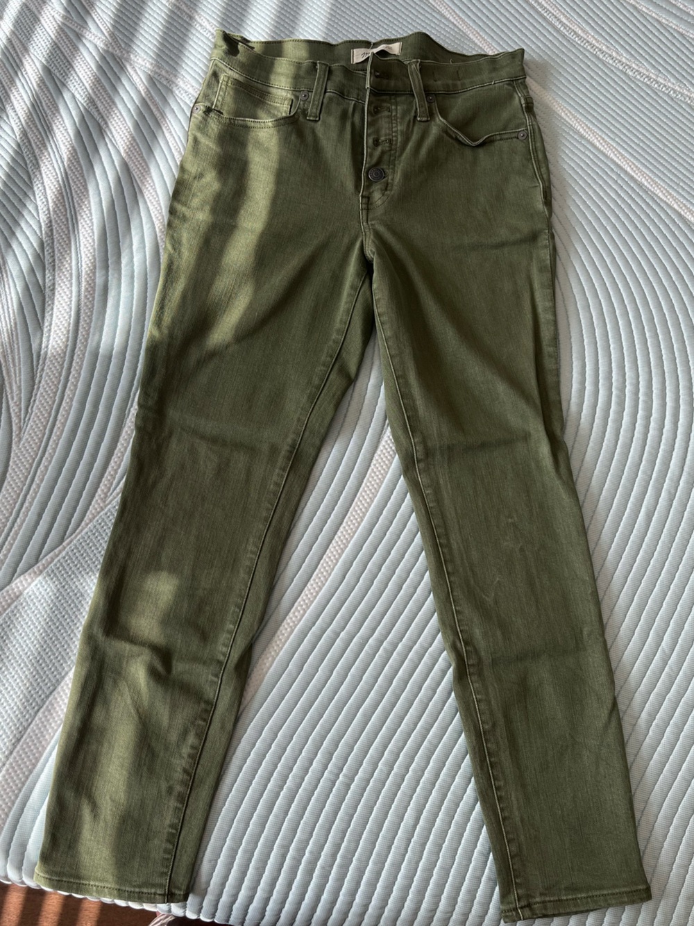 Madewell skinny jeans
